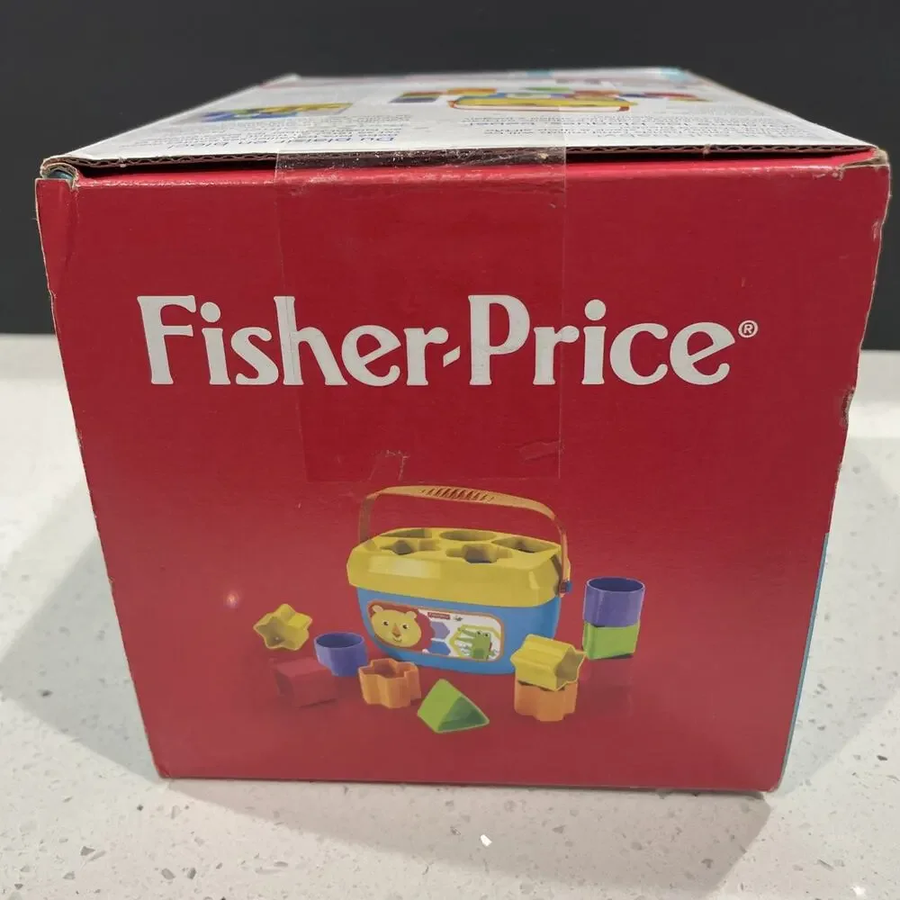Baby's First Blocks - Infant Toy by Fisher Price (FGP10) NEW Sealed Box